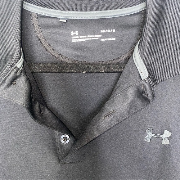 Under Armour Men's Performance 2.0 Golf Polo Size L - Picture 3 of 3